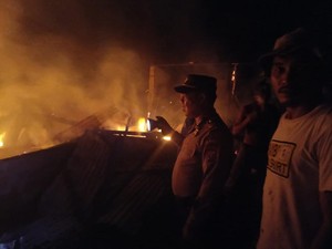 3 Rumah di Karo Kebakaran, Seorang Lansia Penderita Sakit Tewas