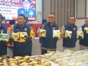Polda Jatim Bongkar Peredaran 84 Kg Sabu Gembong Narkoba Fredy Pratama
