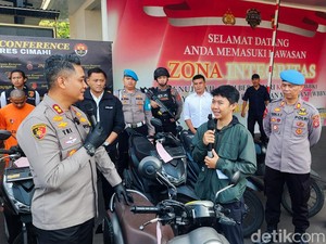 Senyum Ciko Saat Motor Istrinya yang Hilang Kembali ke Pelukan