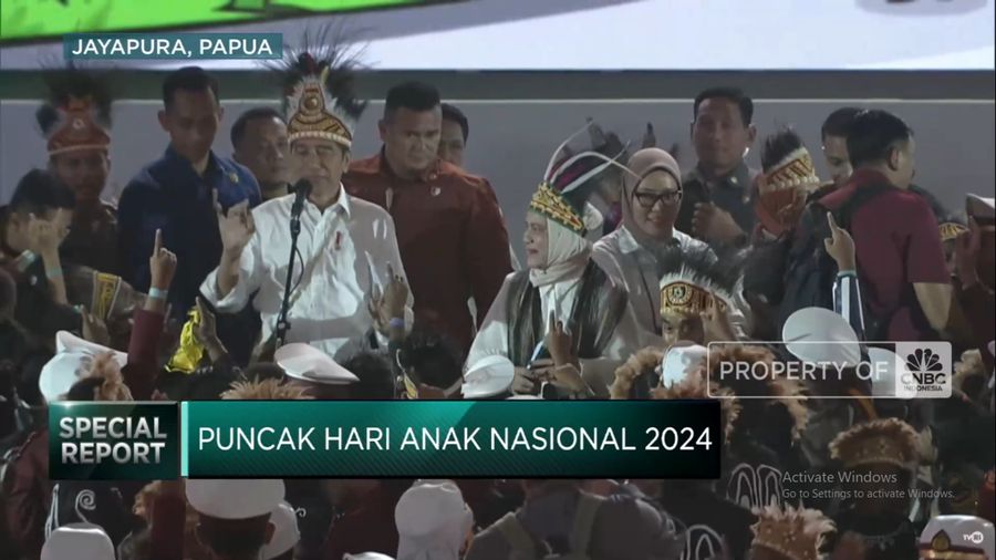 Presiden Jokowi Bagi-bagi Hadiah di HAN 2024, Tes Hafalan Pancasila (CNBC Indonesia TV)