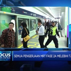 Pembangunan MRT Fase 2 Terus Dikebut, Sudah Sampai Mana?
