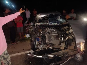 Truk Vs Avanza di Lampung Timur, Satu Meninggal dan Tiga Luka Berat