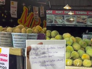 Ayah Ini Rayu Penjual Minta Durian Gratis Untuk Anaknya