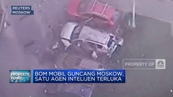 Bom Mobil Guncang Moskow, Satu Agen Intelijen Terluka
