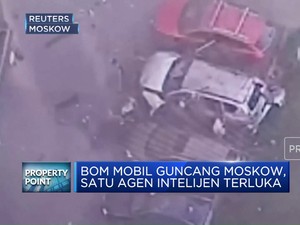 Bom Mobil Guncang Moskow, Satu Agen Intelijen Terluka