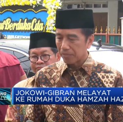 Video: Jokowi-Gibran Melayat ke Rumah Duka Hamzah Haz