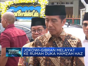 Video: Jokowi-Gibran Melayat ke Rumah Duka Hamzah Haz