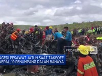 Video: Tragedi Pesawat Jatuh Saat Takeoff di Nepal, Bawa 19 Penumpang