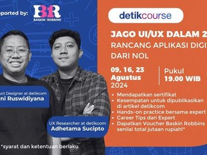 Apa Perbedaan UI dan UX Aplikasi? Belajar Bareng Expert detikcom di detikCourse, Yuk!