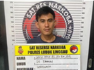 Pengedar Narkoba di Lubuklinggau Ditangkap, Simpan Ganja di Celana Dalam