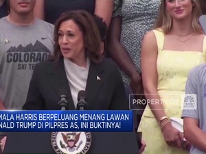  Kamala Harris Berpeluang Menang Lawan Donald Trump