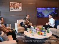 Gibran Bertemu Menkominfo Budi Arie, Bicara Strategi Digital