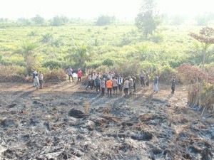 Polda Jambi Mitigasi Kebakaran Lahan di Perbatasan dengan Sumsel