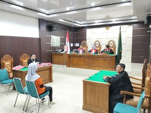 Istri Potong Kelamin Suami di Sumsel Dituntut 3,5 Tahun Penjara