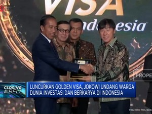 Video: Jokowi Luncurkan Golden Visa, Shin Tae-Yong Dapat Pertama
