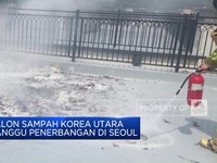 Video: Penerbangan di Seoul Terganggu Balon Sampah Korea Utara