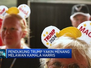 Video: Pendukung Trump Yakin Menang Lawan Kamala Harris