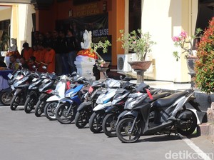 3 Sekawan Curi 10 Motor di Buleleng, Hasilnya Dipakai Beli Narkoba