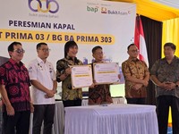 Tingkatkan Kapasitas Angkut Batu Bara, PTBA Tambah Armada Kapal