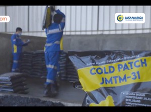 Cold Patch JMTM-31, Inovasi Ramah Lingkungan buat Pemeliharan Jalan