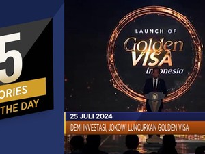 Video: Jokowi Luncurkan Golden Visa Hingga Bank China Bangkrut