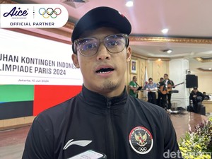Olimpiade Paris 2024: Rizki Juniansyah Sparing dengan Lifter Prancis