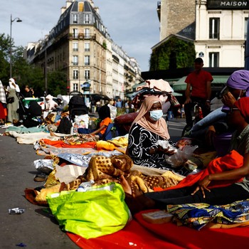 Jelang Olimpiade, Ramai-Ramai Gelandangan 'Serbu' Paris