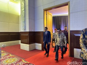 Jokowi Hadiri Grand Launching Golden Visa, Ada Shin Tae-yong