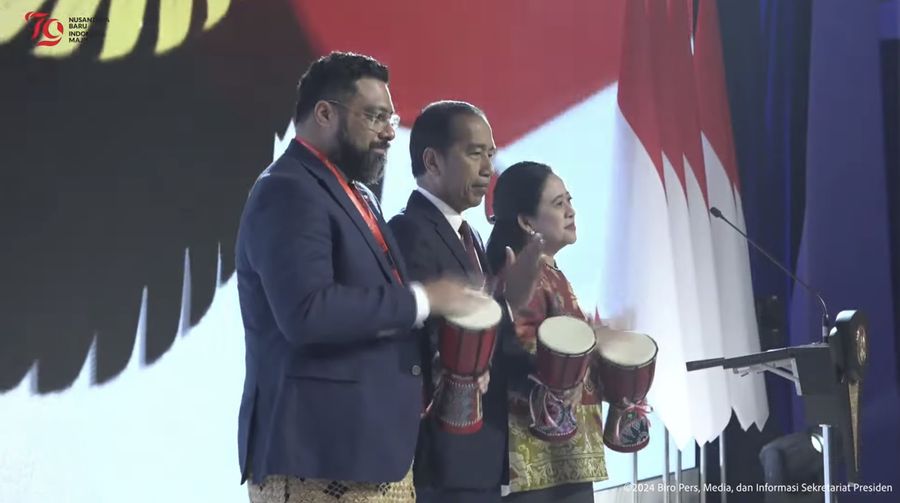 Sambutan Presiden Jokowi pada Pembukaan IPPP 2024, Jakarta, (25/7/2024). (Tangkapan Layar Youtube Sekretariat Presiden)