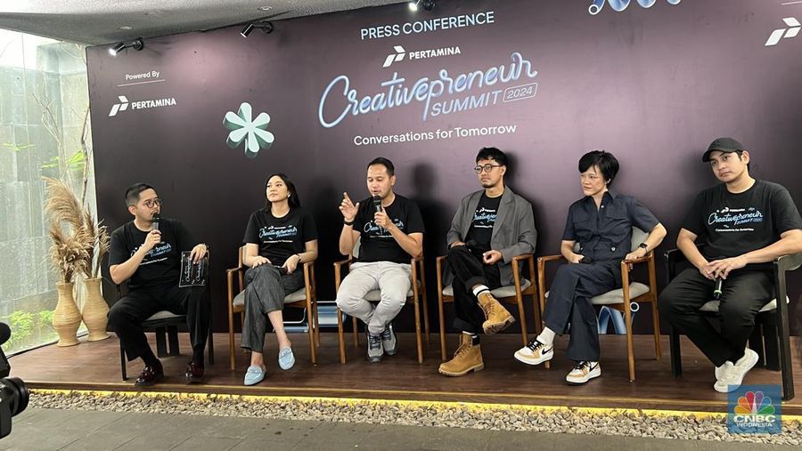 Tingkatkan Pelaku Pekerja Kreatif, Creativepreneur Summit 2024 Hadir Agustus Ini. (CNBC Indonesia/Lynda Hasibuan)