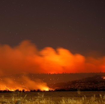 Malapetaka Baru Guncang AS, California Utara Merah Membara