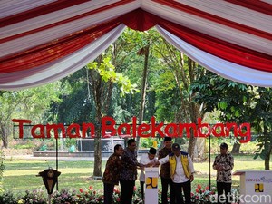 Maruf Resmikan Taman Balekambang Solo: Infrastruktur Tak Hanya tentang Tol