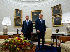 Bertemu di Gedung Putih, Biden Minta Netanyahu Wujudkan Gencatan Gaza