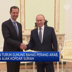 Video: Putin Turun Gunung Bahas Perang Arab, Rusia Ajak Kopdar Suriah