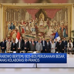 Temui Bos-bos Perusahaan Besar, Prabowo Bahas Kolaborasi RI-Prancis