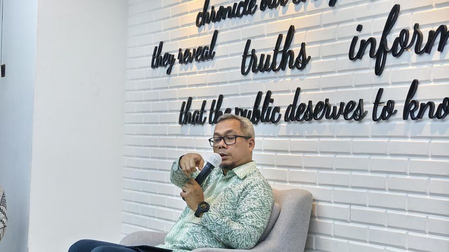 Dirjen IKP Kementerian Kominfo, Usman Kansong . (CNBC Indonesia/Novina)