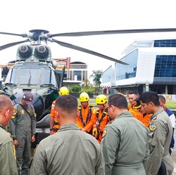 Pencarian Kapal Pengangkut BTS di Papua Bergantung Pada Cuaca