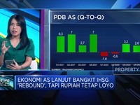 Ekonomi AS Lanjut Bangkit, IHSG Rebound Tapi Rupiah Loyo