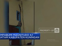 Video: Gempabumi Berkekuatan M 4,1 Hantam Kabupaten Kuningan