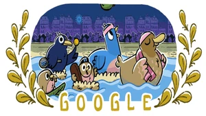Google Doodle Meriahkan Pembukaan Olimpiade Paris 2024, Bisa Ditonton Dimana?