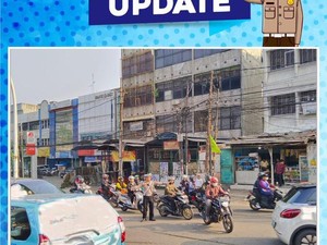 Lalin di Pasar Cipulir Masih Macet Imbas Proyek Saluran Air