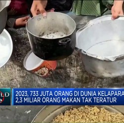 Kelaparan Meningkat Akibat Perang, Gejolak Ekonomi & Cuaca Ekstrem