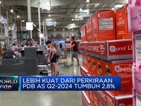 Video: Lebih Kuat Dari Perkiraan, PDB AS Q2-2024 Tumbuh 2,8%