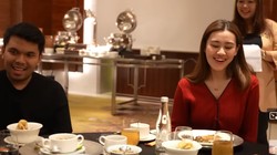 Mewahnya Acara Food Tasting Thariq Halilintar dan Aaliyah Massaid