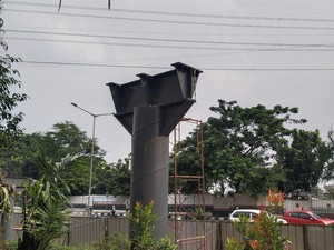 Pemprov DKI Bangun JPO di Jl Dewi Sartika Jaktim, Begini Progresnya