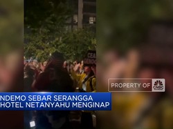 Video: Pendemo AS Sebar Serangga di Hotel Netanyahu Menginap