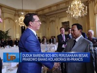 Prabowo Duduk Bareng Bos-Bos Bahas Kolaborasi RI-Prancis