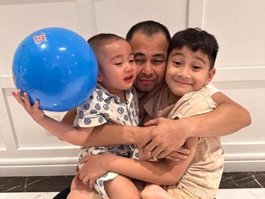 Rayyanza Lagi Suka Syuting, Raffi Ahmad Sebut Tak Ada Paksaan