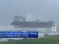Video: Topan Terjang Taiwan, 4 Tewas, Sekolah Hingga Bursa Tutup