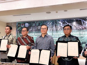 Harita Nickel Gandeng Kemenko Marves Rehabilitasi Lahan Mangrove